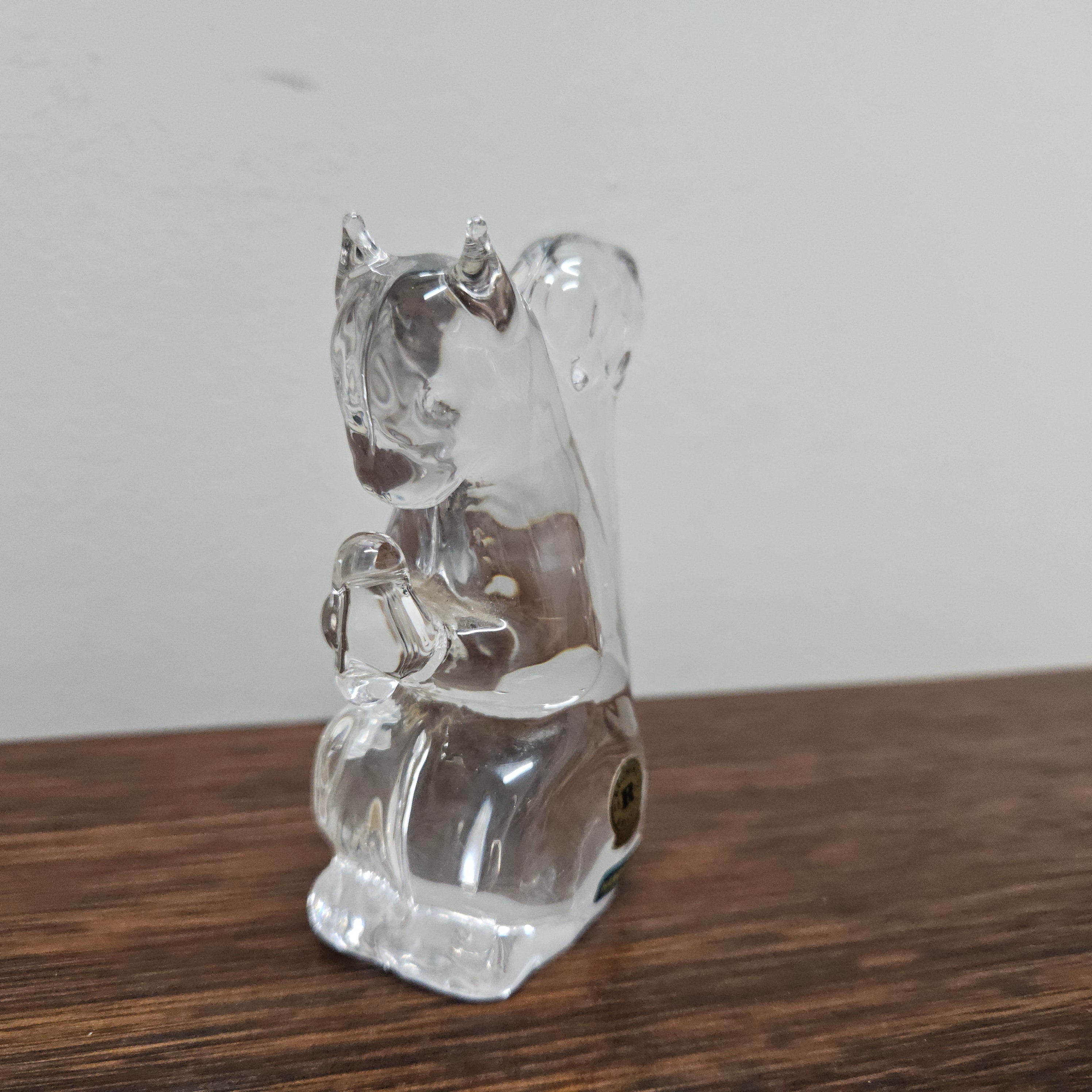 Reijmyre Kristal Sweden Glass Squirrel | Antique & Vintage | Moonee Ponds Antiques | Australia Wide Delivery