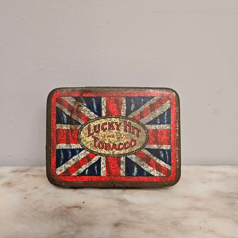 Vintage Lucky Hit Tobacco Tin