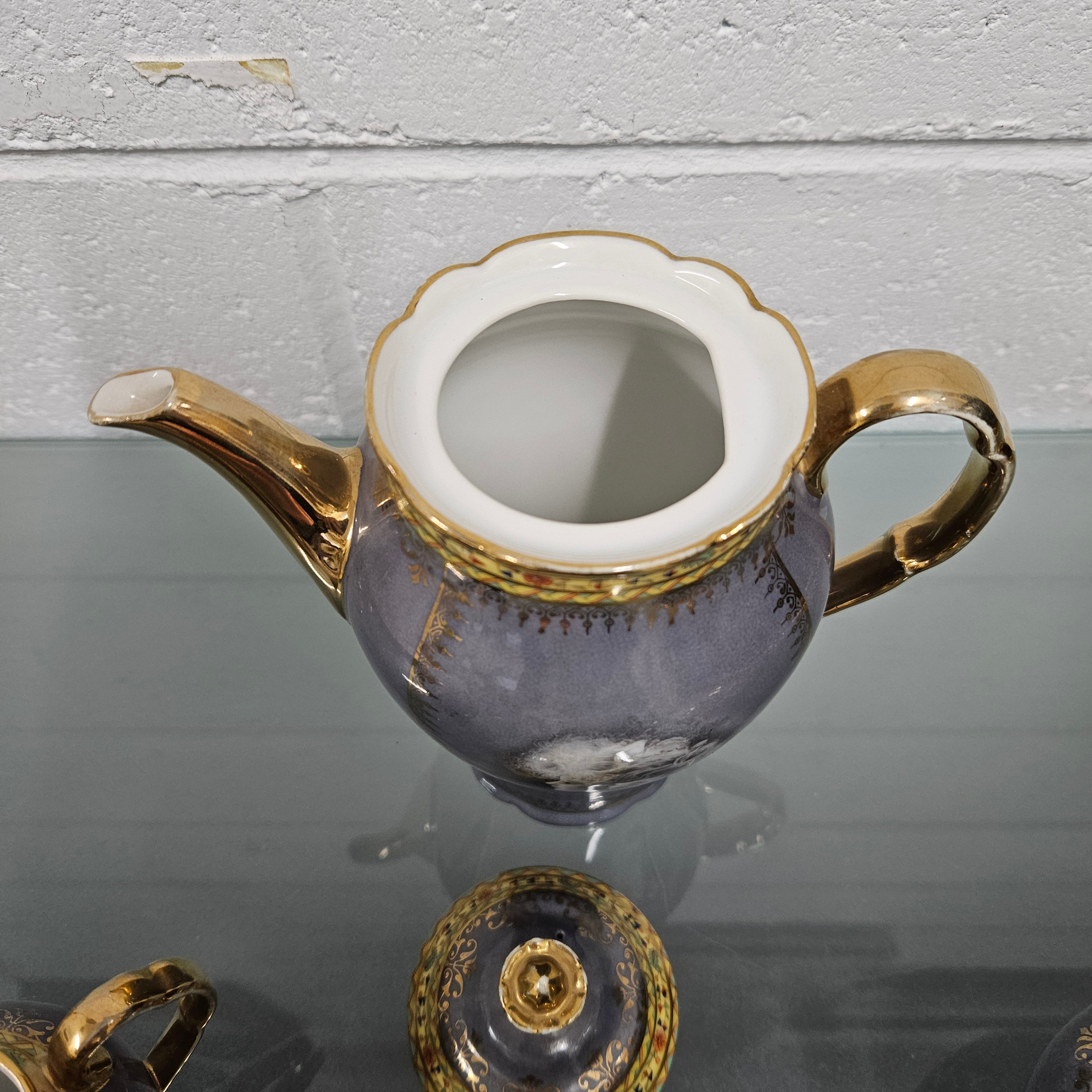 Royal Vienna (C1900) 3pce Teaset | Antique & Vintage | Moonee Ponds Antiques | Australia Wide Delivery