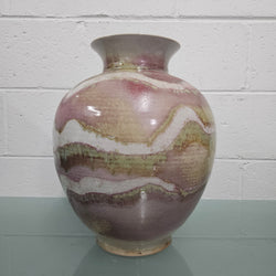 Decorative Large Vintage Pottery Signed Vase | Antique & Vintage | Moonee Ponds Antiques | Australia Wide Delivery