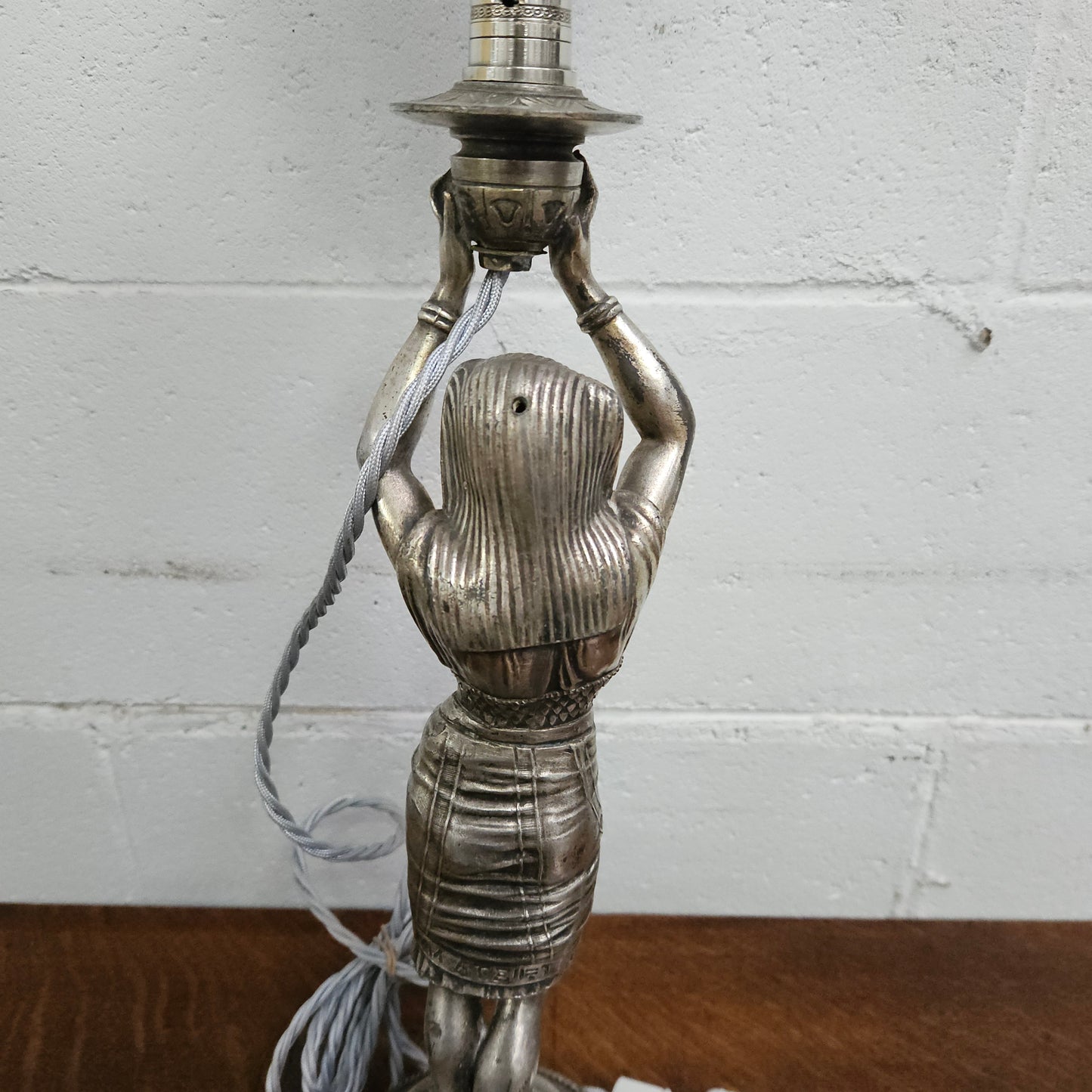 Rare Art Deco Egyptian Revival Lamp