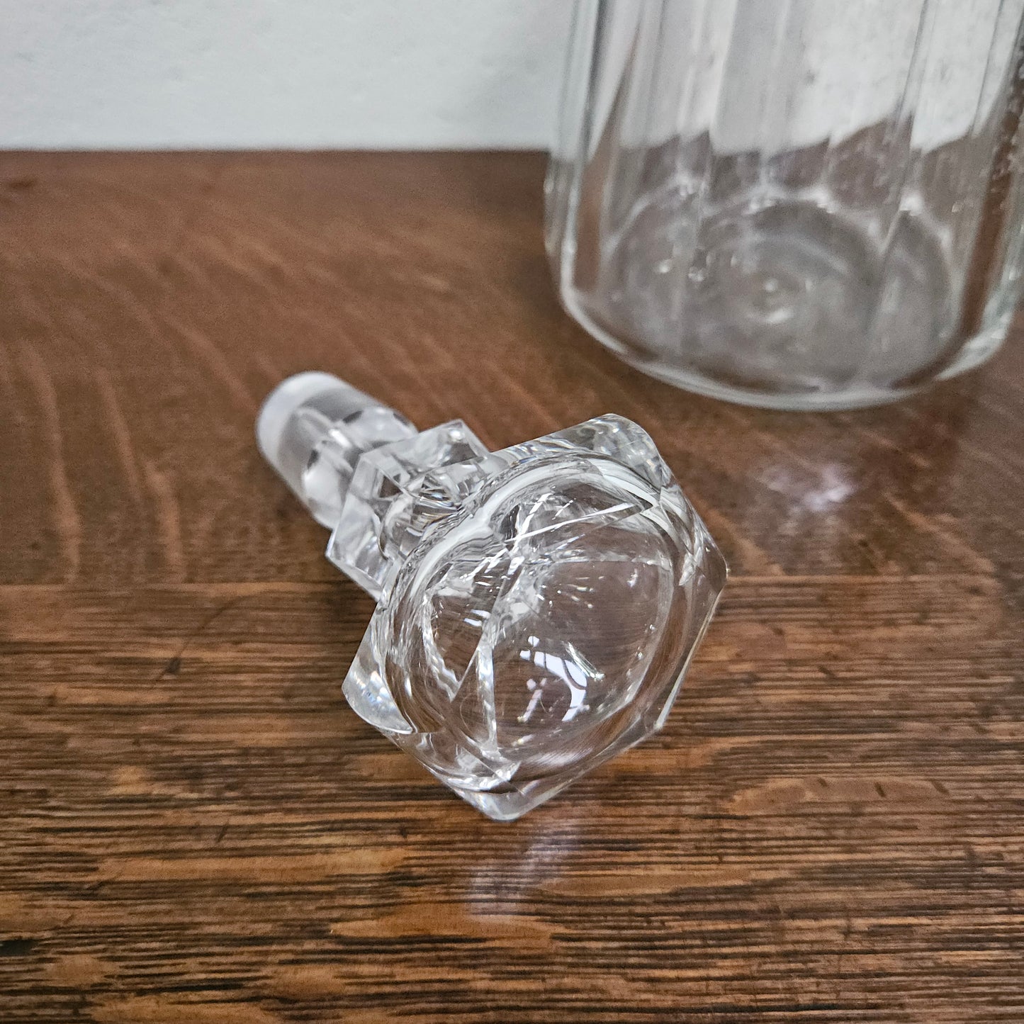 Georgian Cut Glass Decanter