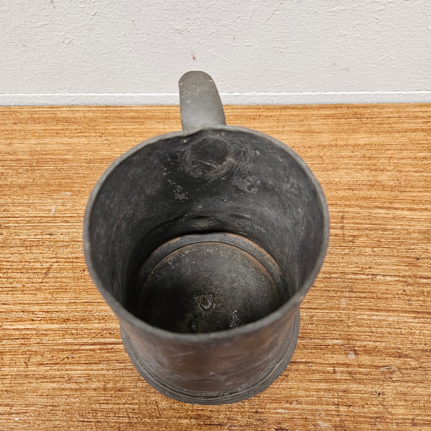 Antique Georgian Pewter Tankard