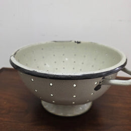 Vintage Enamel Collander