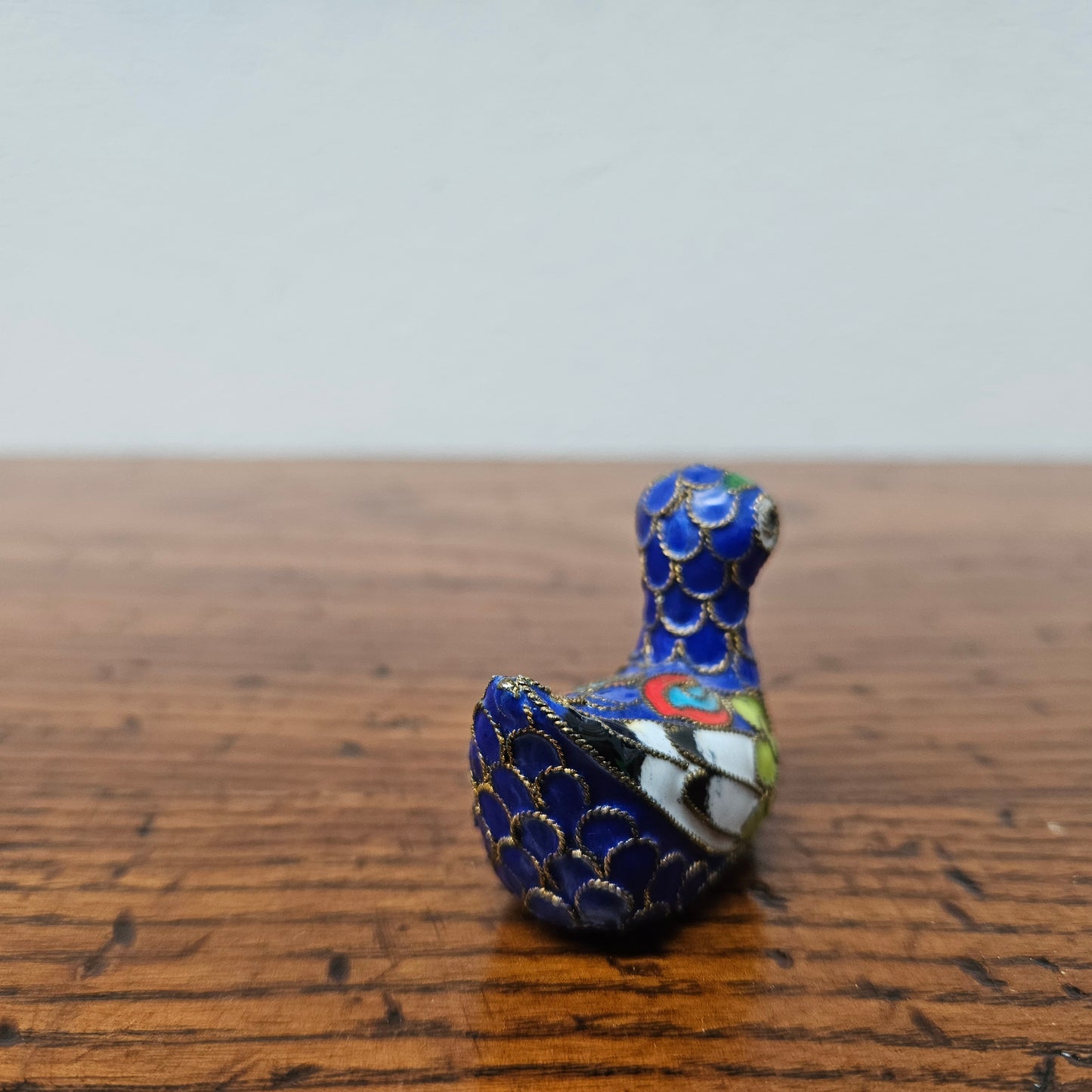 Vintage Cloisonne Duck