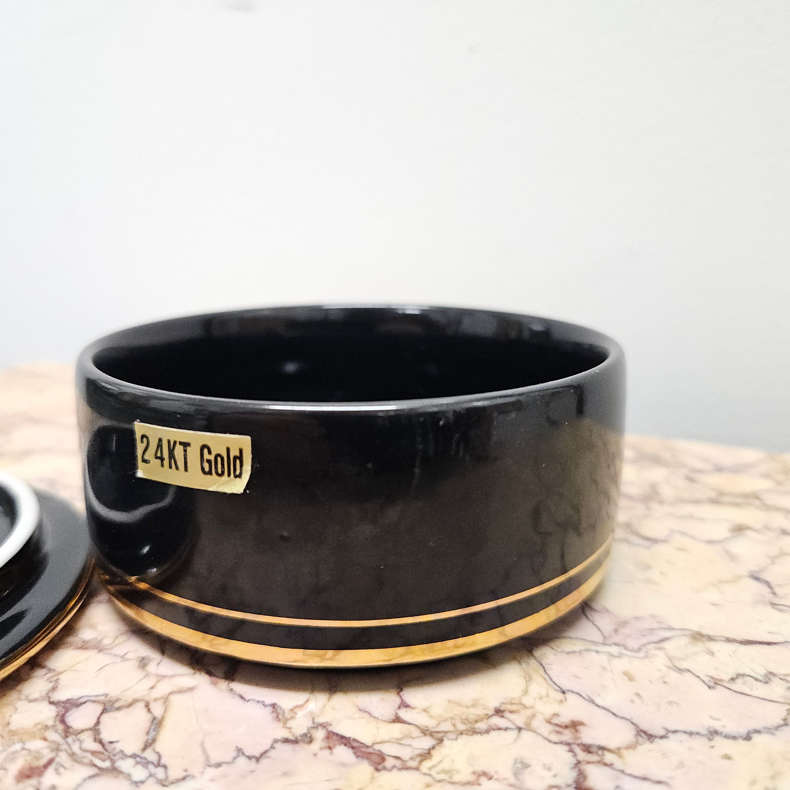 Japanese 'The Art Of Chokin' 24K Gold Edged Engraved Trinket Box