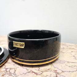 Japanese 'The Art Of Chokin' 24K Gold Edged Engraved Trinket Box | Antique & Vintage | Moonee Ponds Antiques | Australia Wide Delivery