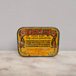 Vintage Australian Made "Figsen" Lolly Laxative Tin