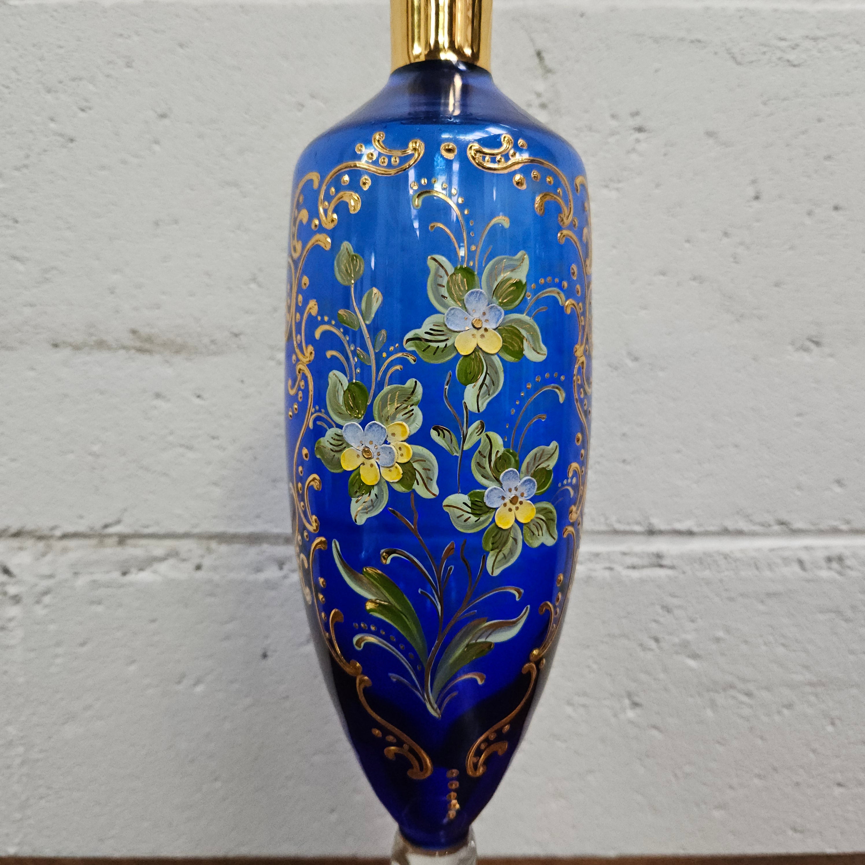 Bohemian Art Glass Decanter | Antique & Vintage | Moonee Ponds Antiques | Australia Wide Delivery