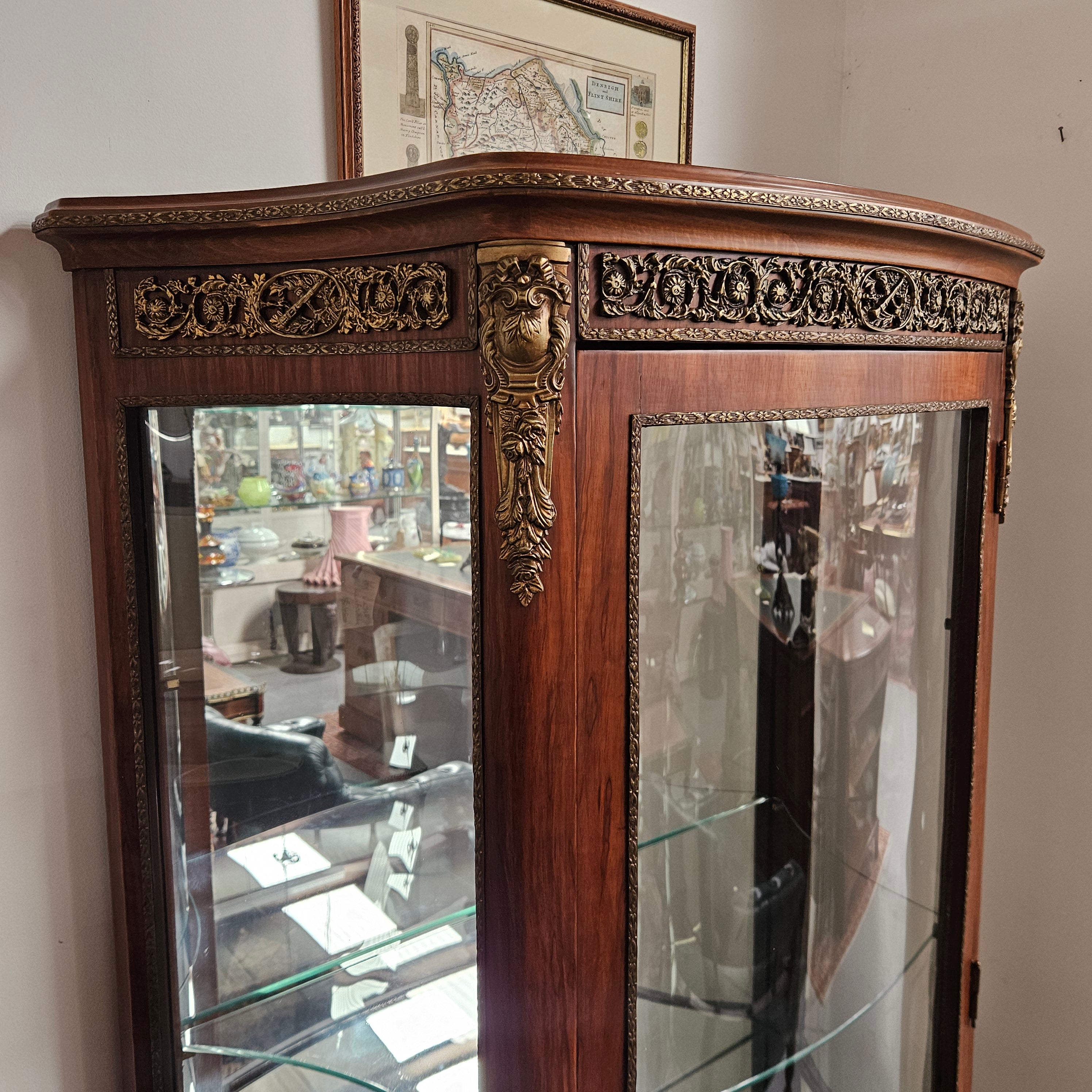 Vintage Louis XVth Style Vitrine | Antique & Vintage | Moonee Ponds Antiques | Australia Wide Delivery