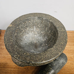 Vintage Granite Mortar & Pestle | Antique & Vintage | Moonee Ponds Antiques | Australia Wide Delivery