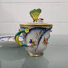 Stunning French Sevres Style Sucrier With Butterfly Lid | Antique & Vintage | Moonee Ponds Antiques | Australia Wide Delivery
