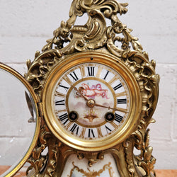 Louis XV Style French Mantle Clock | Antique & Vintage | Moonee Ponds Antiques | Australia Wide Delivery