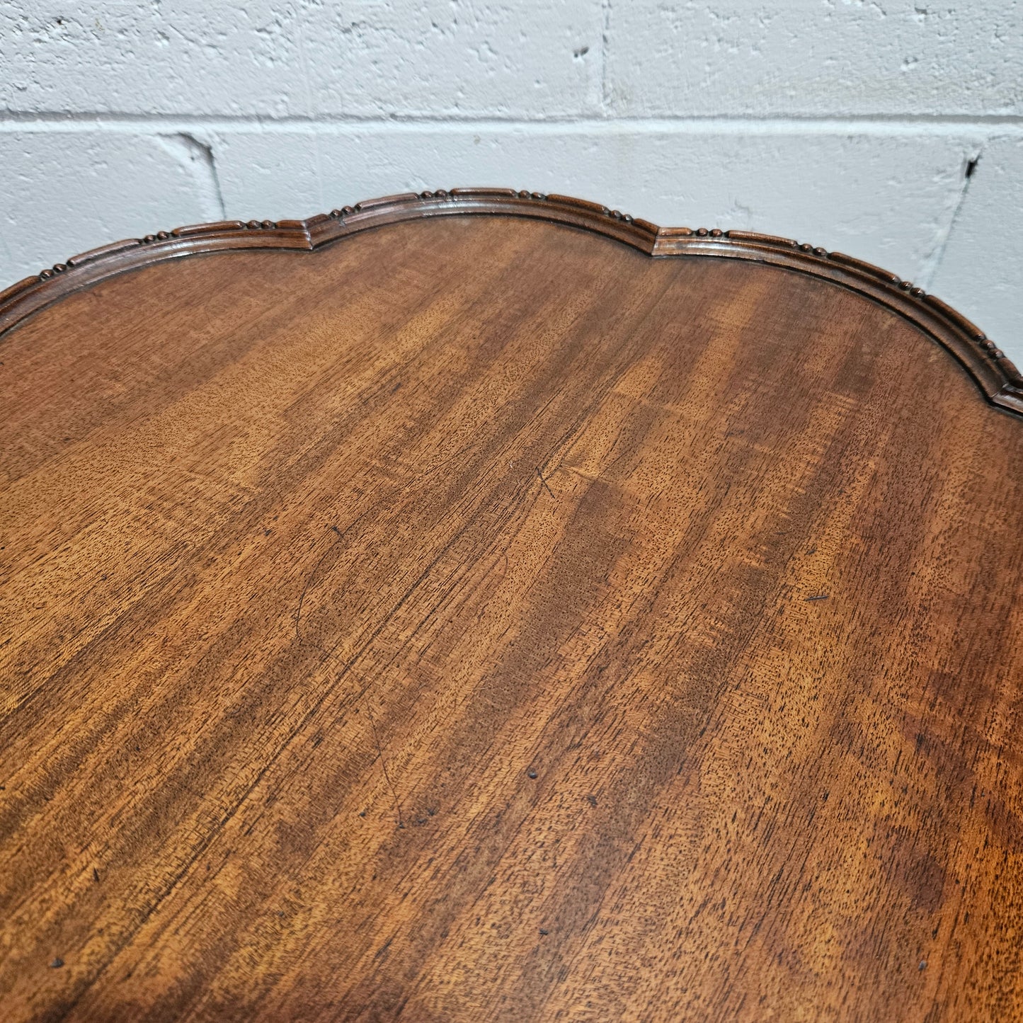 Vintage Mahogany Wine Table