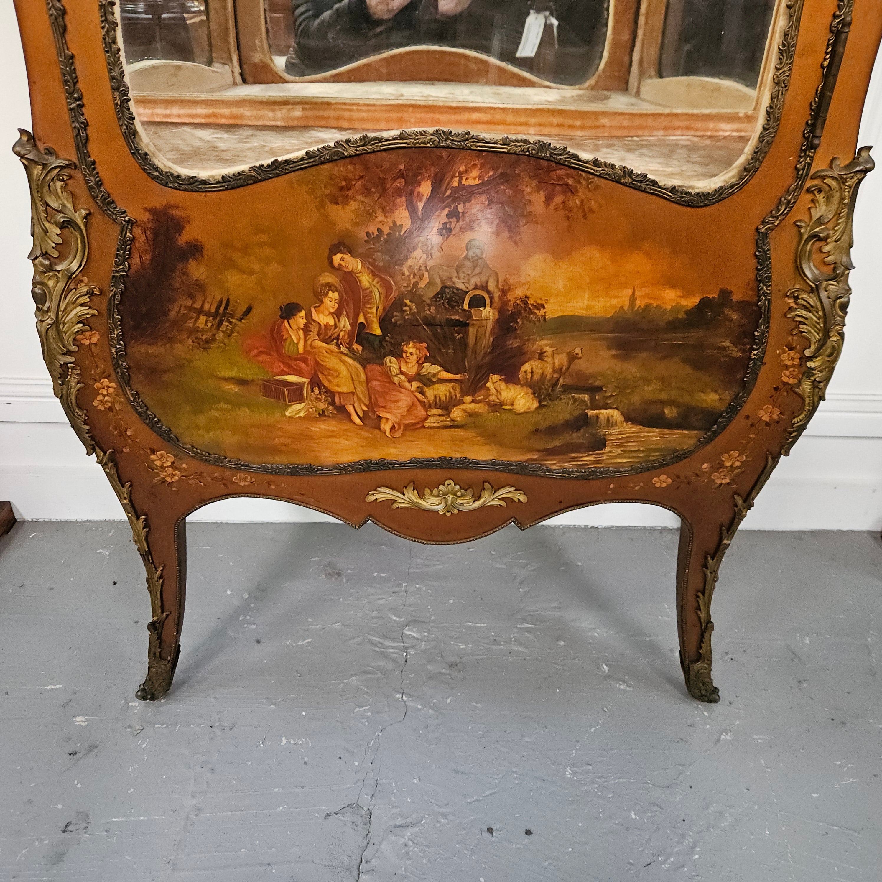 French Verni Martin Display Cabinet | Antique & Vintage | Moonee Ponds Antiques | Australia Wide Delivery