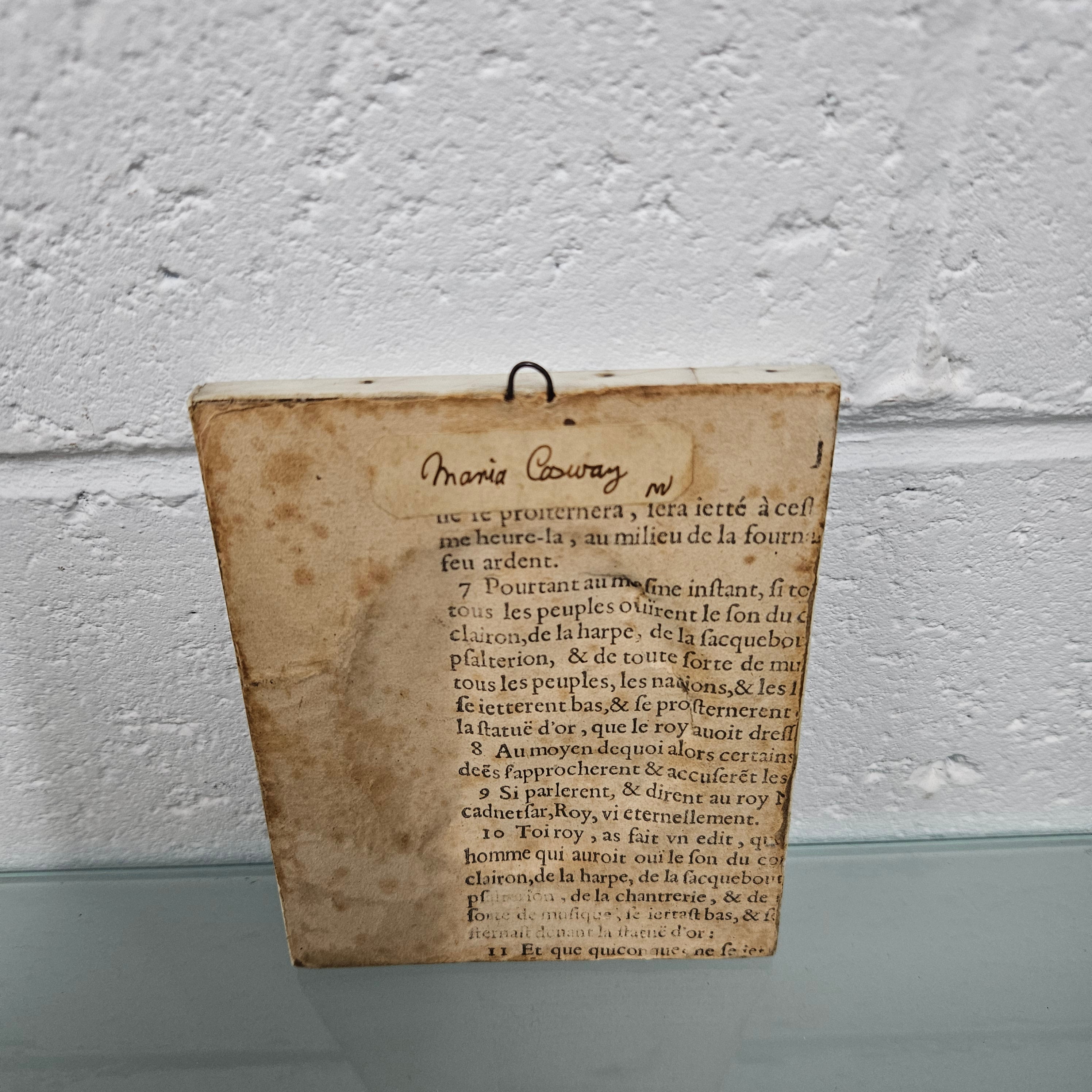 Antique Miniature Portrait Maria Codway | Antique & Vintage | Moonee Ponds Antiques | Australia Wide Delivery