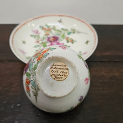 Lowescroft 18th Century Tea Bowl & Saucer | Antique & Vintage | Moonee Ponds Antiques | Australia Wide Delivery