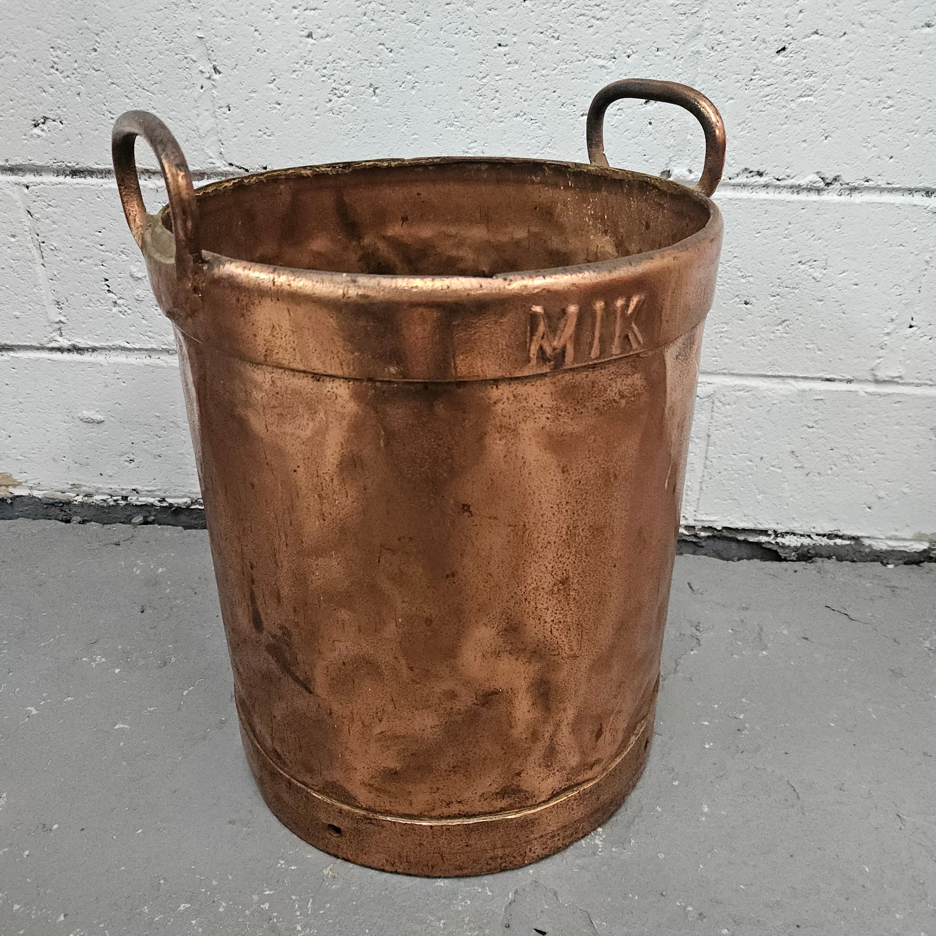 Copper & Brass Umbrella Holder/Container | Antique & Vintage | Moonee Ponds Antiques | Australia Wide Delivery