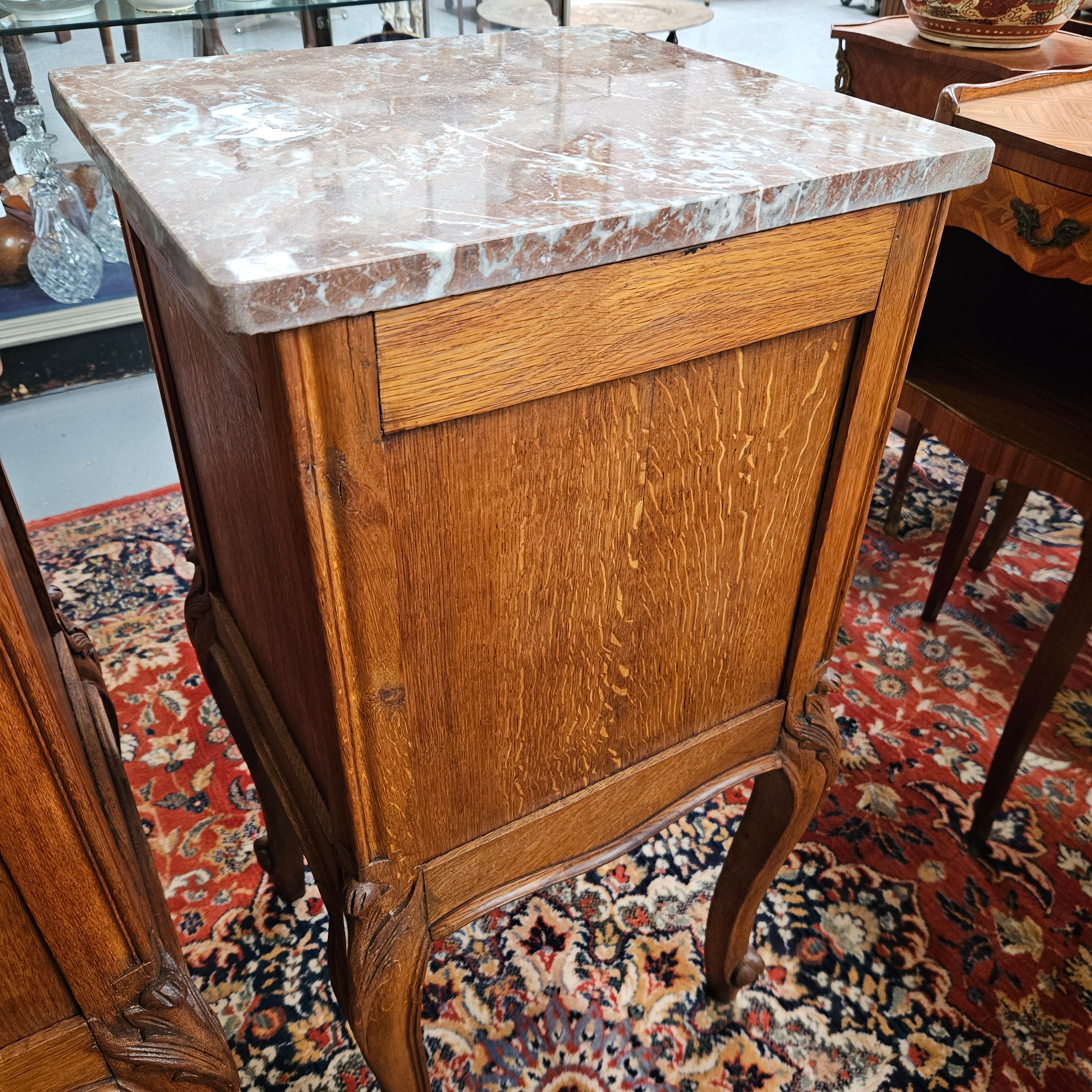 Pair of Louis XV Style Bedside Tables | Antique & Vintage | Moonee Ponds Antiques | Australia Wide