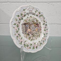 Vintage Royal Doulton Brambly Hedge "The Invitation" Plate Made in England | Antique & Vintage | Moonee Ponds Antiques | Australia Wide Delivery