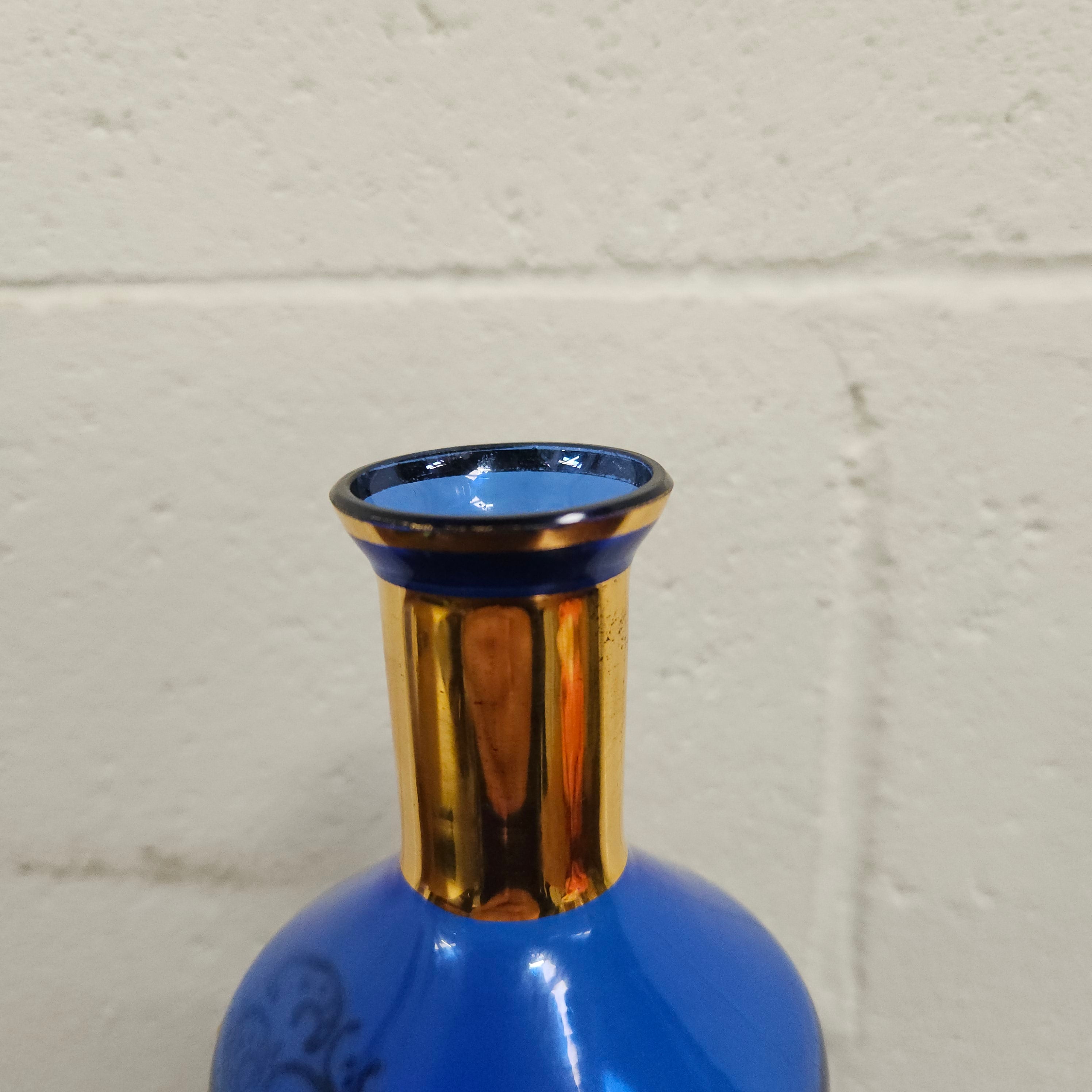 Bohemian Art Glass Decanter | Antique & Vintage | Moonee Ponds Antiques | Australia Wide Delivery