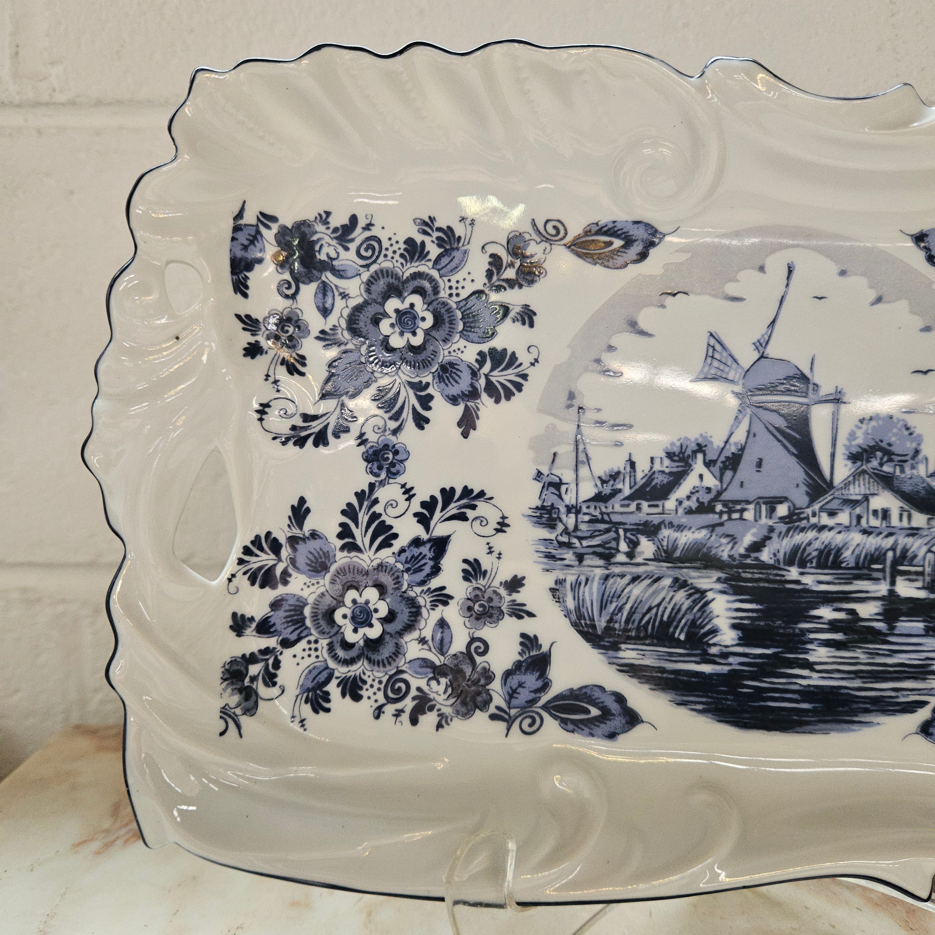 Vintage Collectors Edition Delft Holland Tray | Antique & Vintage | Moonee Ponds Antiques | Australia Wide Delivery