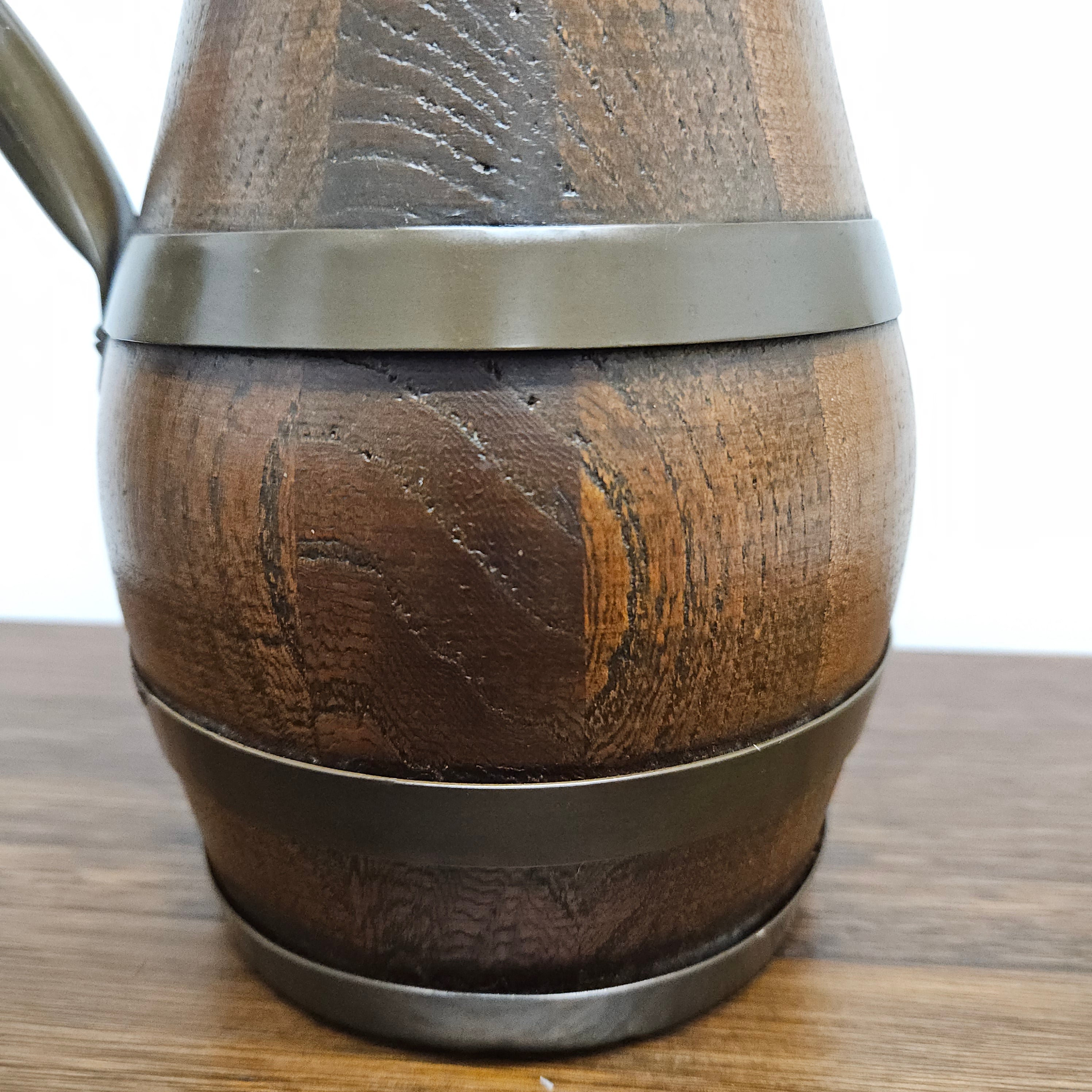 Antique Miniature Copper & French Oak Pitcher | Antique & Vintage | Moonee Ponds Antiques | Australia Wide Delivery