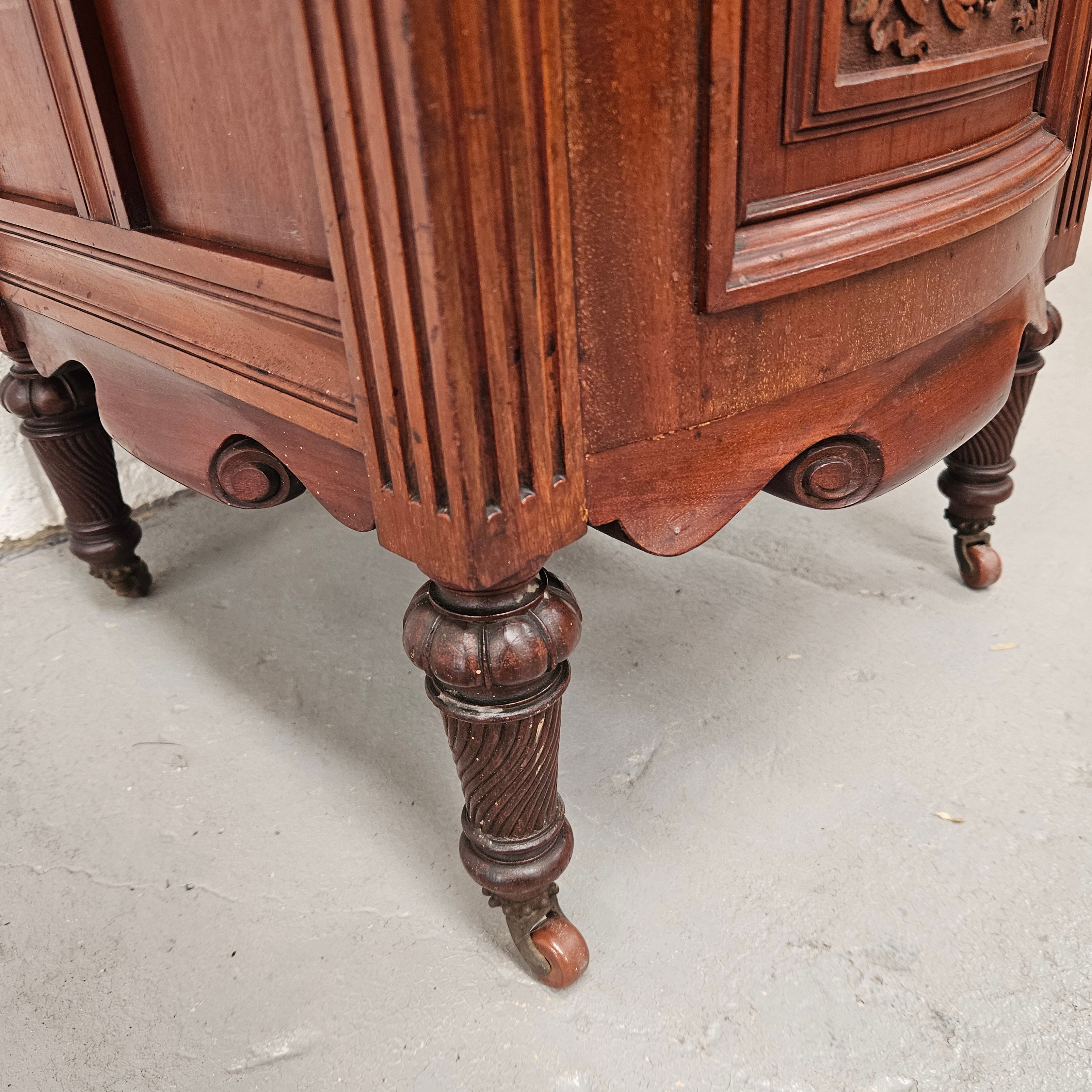 Antique Mahogany Low Cabinet/Side Table | Antique & Vintage | Moonee Ponds Antiques | Australia Wide