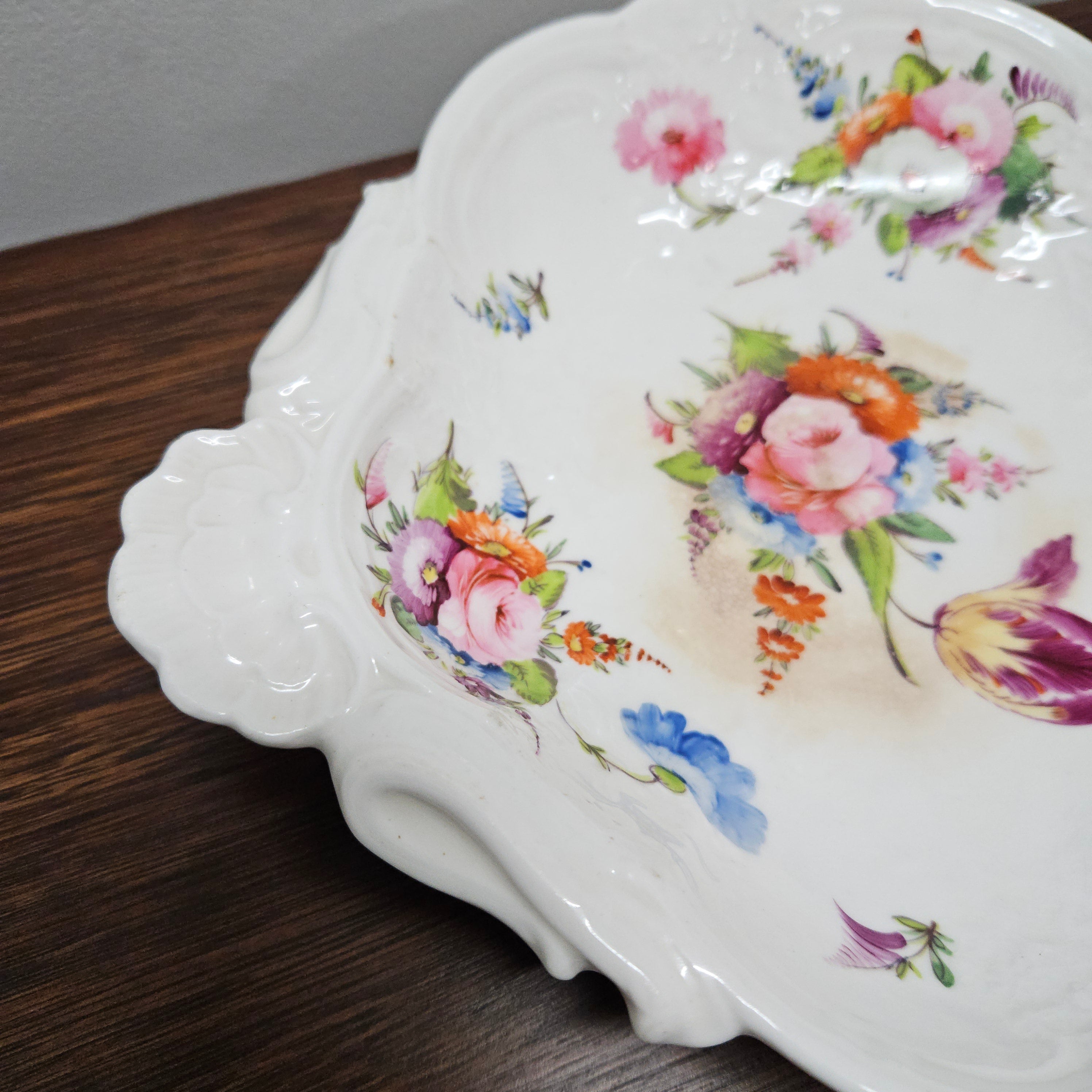 Early 19th Century Hand Painted Decorative Bowl | Antique & Vintage | Moonee Ponds Antiques | Australia Wide Delivery