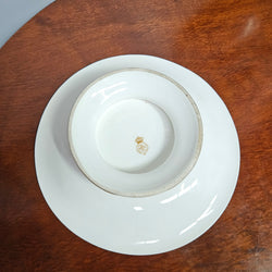 Antique Royal Worcester Hand Painted Comport