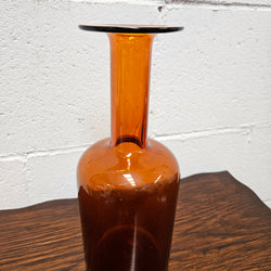 Holmegaard Kastrup Otto Brauer Glass Bottle | Antique & Vintage | Moonee Ponds Antiques | Australia Wide Delivery