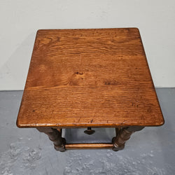 Farmhouse Style French Oak Side Table | Antique & Vintage | Moonee Ponds Antiques | Australia Wide Delivery