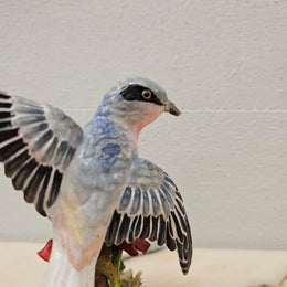 Crown Staffordshire Bird Figurine Signed J T Jones.