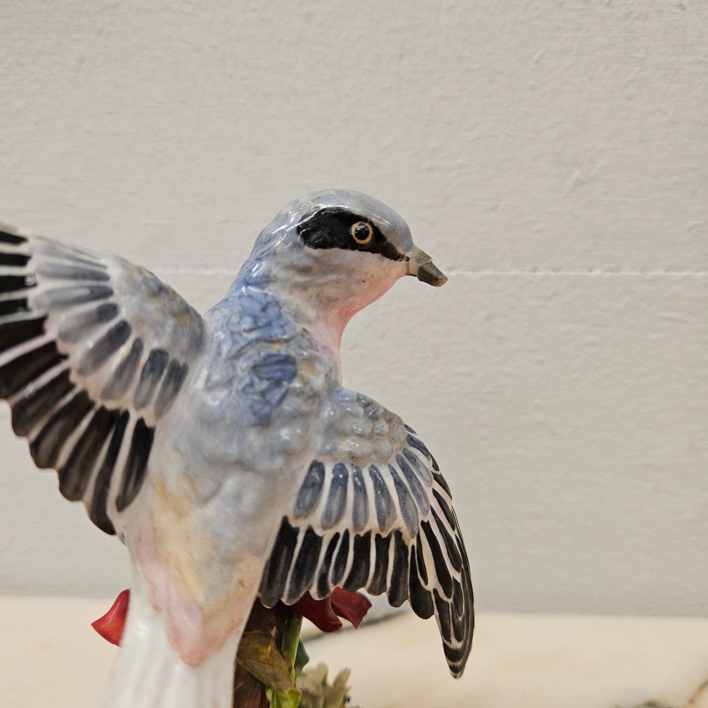 Crown Staffordshire Bird Figurine Signed J T Jones.