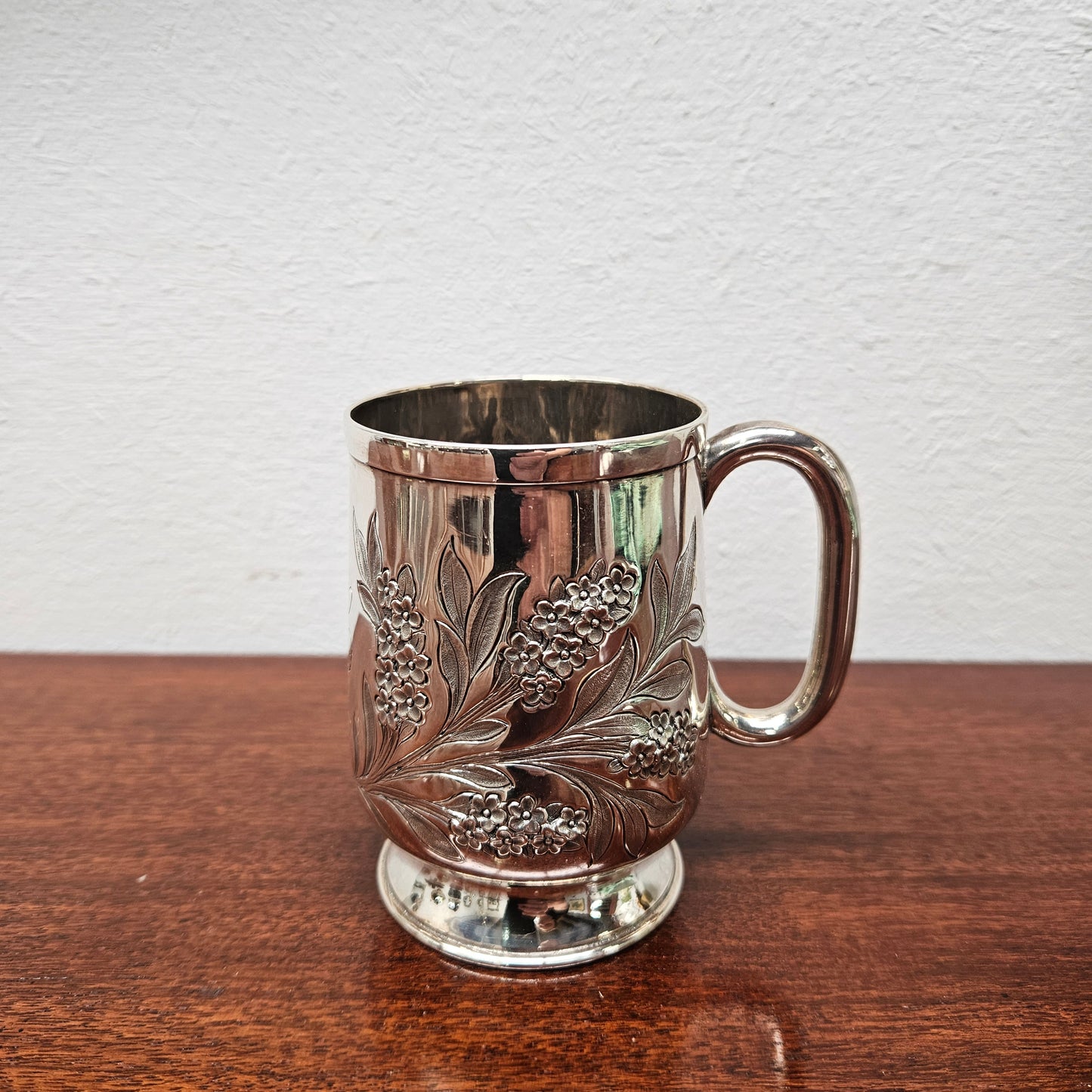 Engraved Victorian Silver Cup 1872