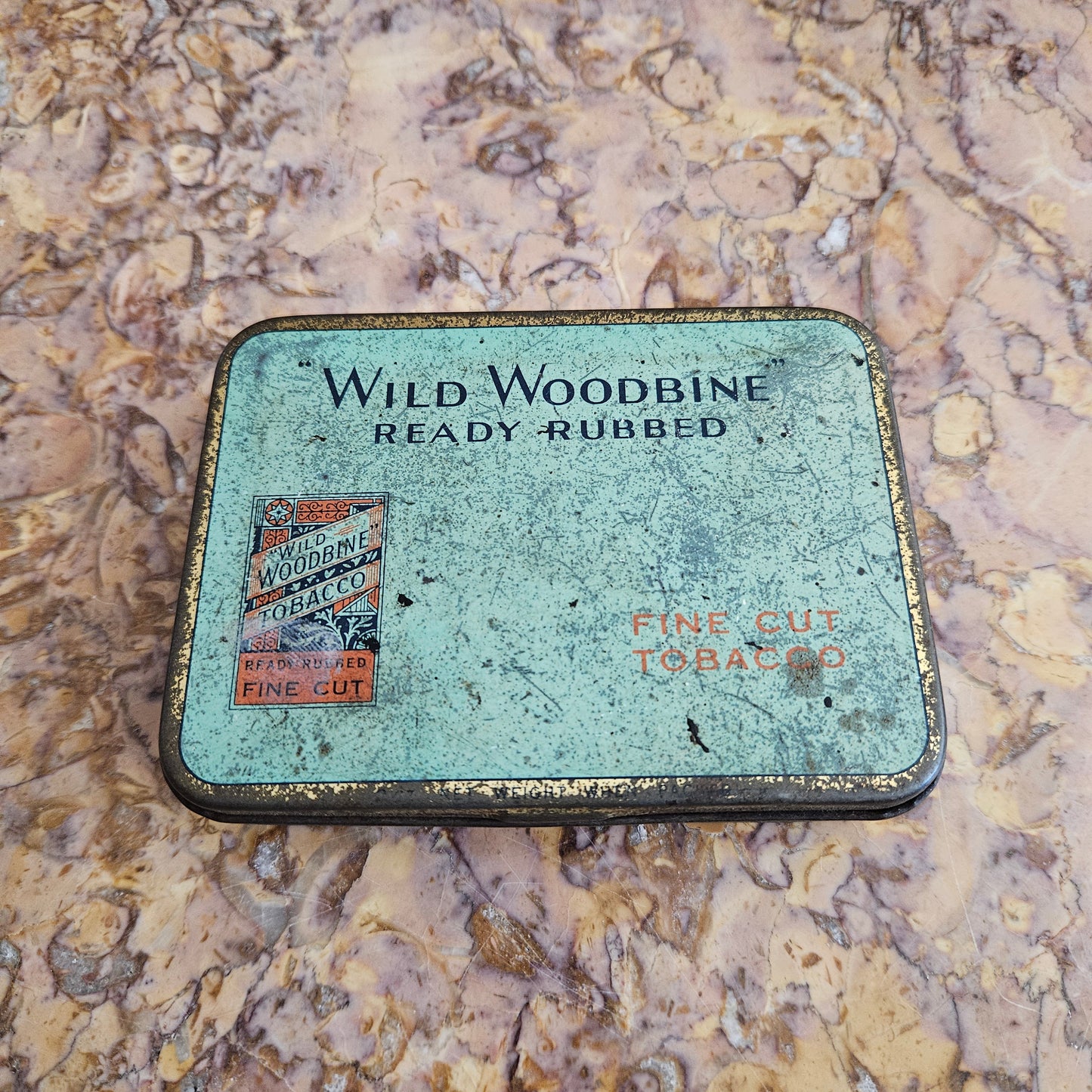Vintage "Wild Woodbine" Tobacco Tin