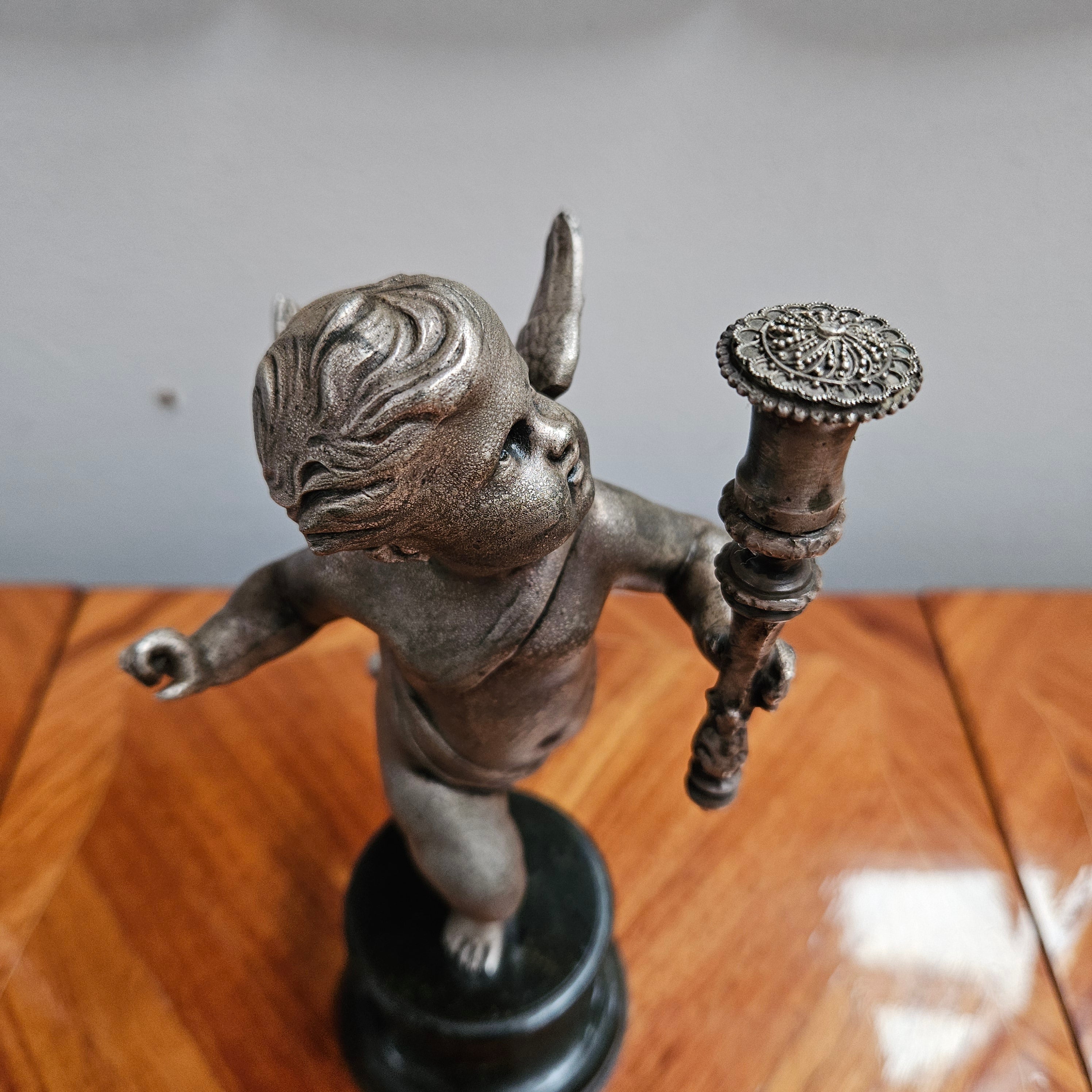 19th Century Silver Gilt Bronze Cherub | Antique & Vintage | Moonee Ponds Antiques | Australia Wide