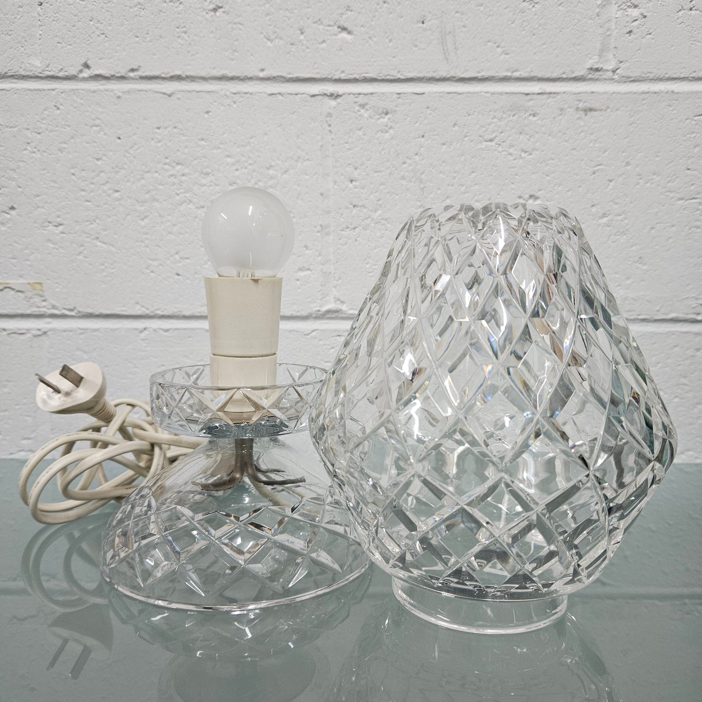 Vintage Crystal Lamp