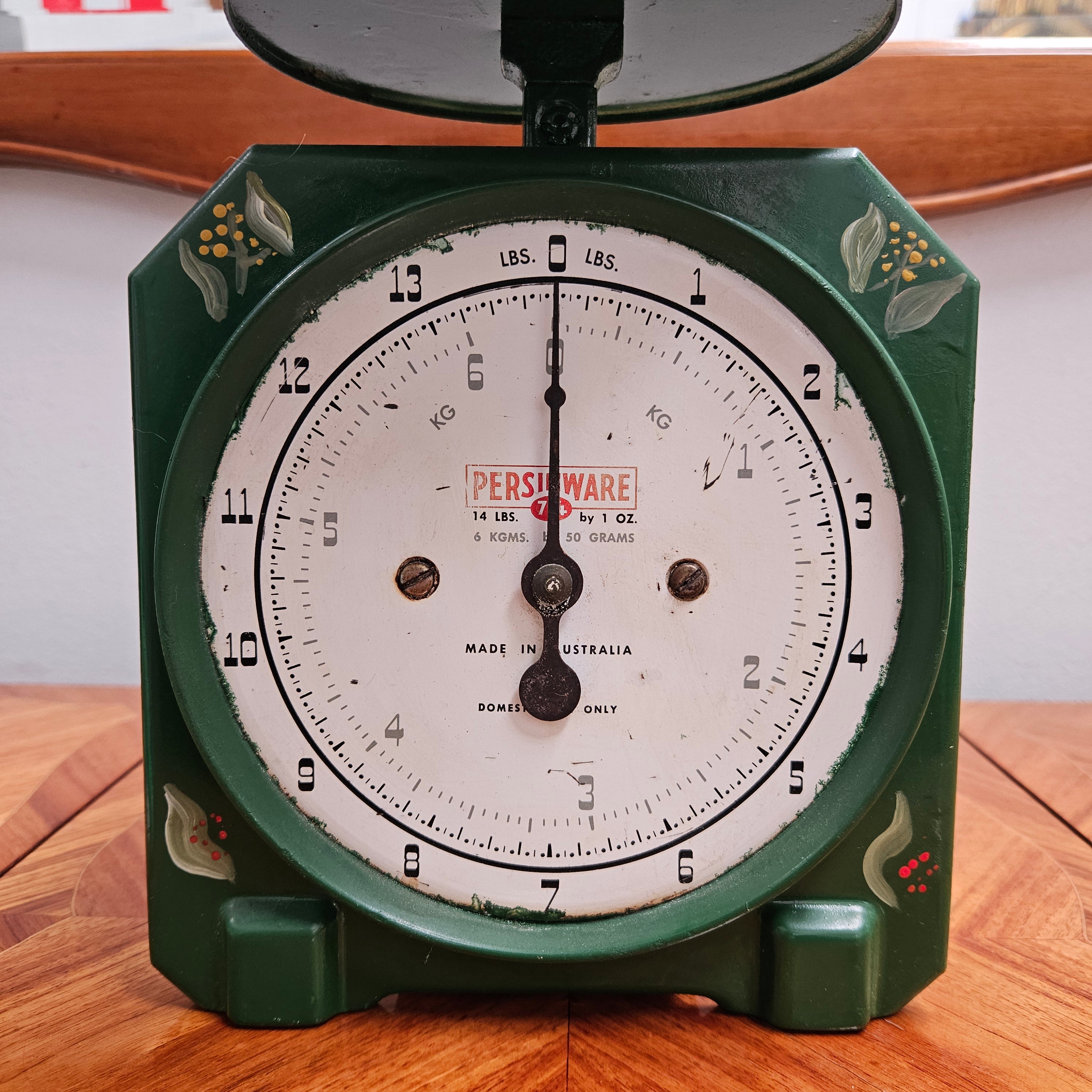 Vintage Persinware Kitchen Scales | Antique & Vintage | Moonee Ponds Antiques | Australia Wide Delivery