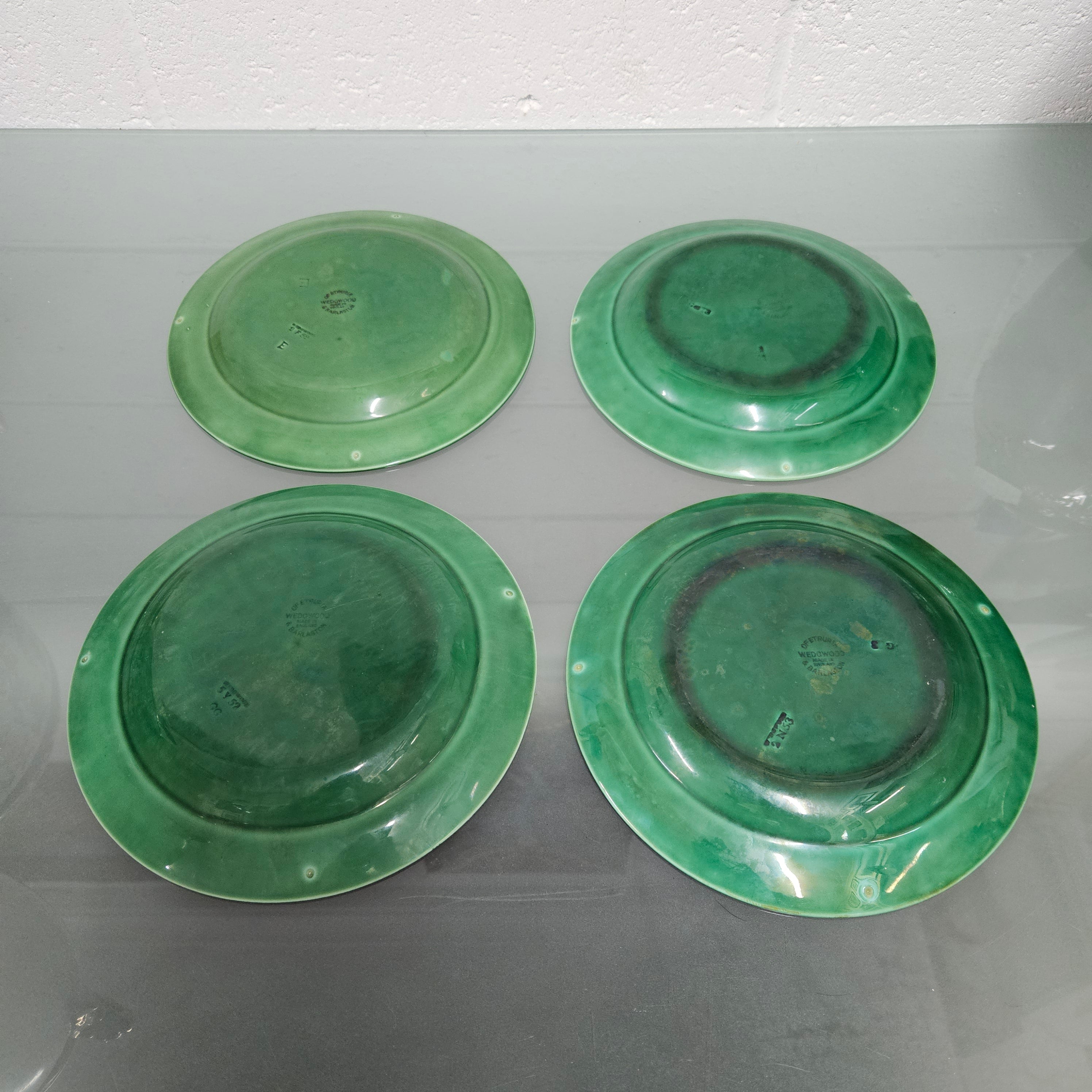 Antique Set of Four Majolica Plates | Antique & Vintage | Moonee Ponds Antiques | Australia Wide Delivery