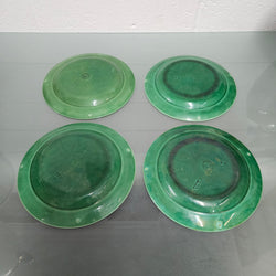 Antique Set of Four Majolica Plates | Antique & Vintage | Moonee Ponds Antiques | Australia Wide Delivery