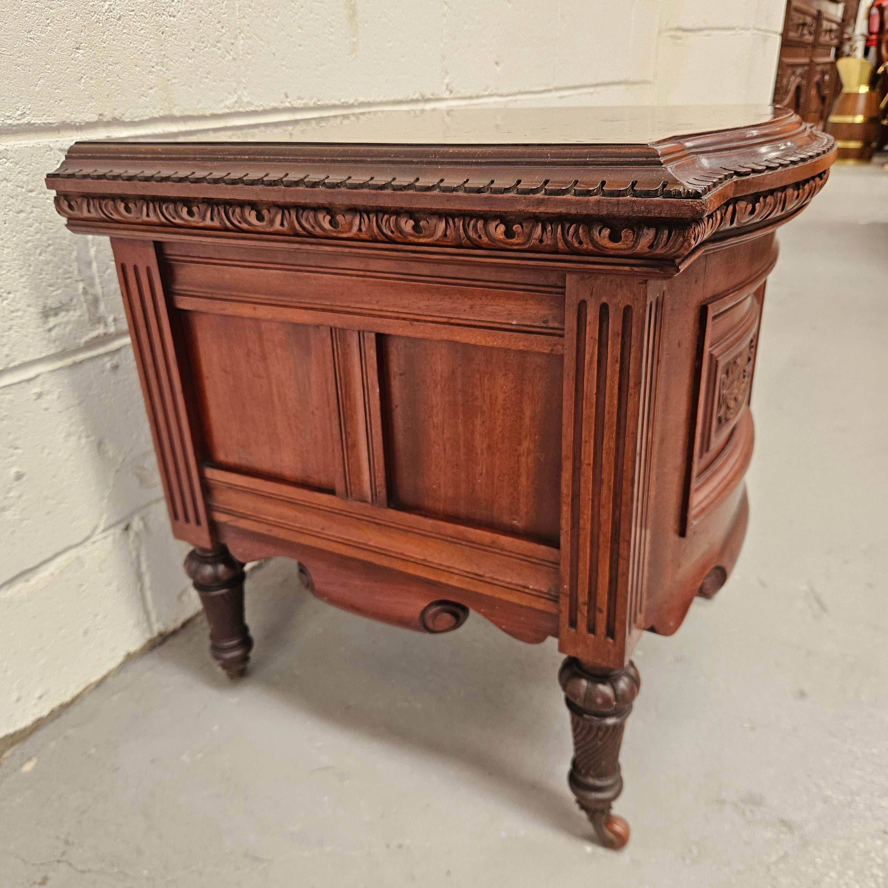 Antique Mahogany Low Cabinet/Side Table | Antique & Vintage | Moonee Ponds Antiques | Australia Wide