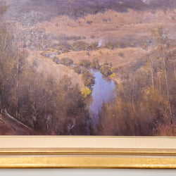 John Bredl Signed 'The Hunter Valley' Painting | Antique & Vintage | Moonee Ponds Antiques | Australia Wide Delivery