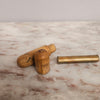 Vintage Brass Level In Treen Cover | Antique & Vintage | Moonee Ponds Antiques | Australia Wide Delivery