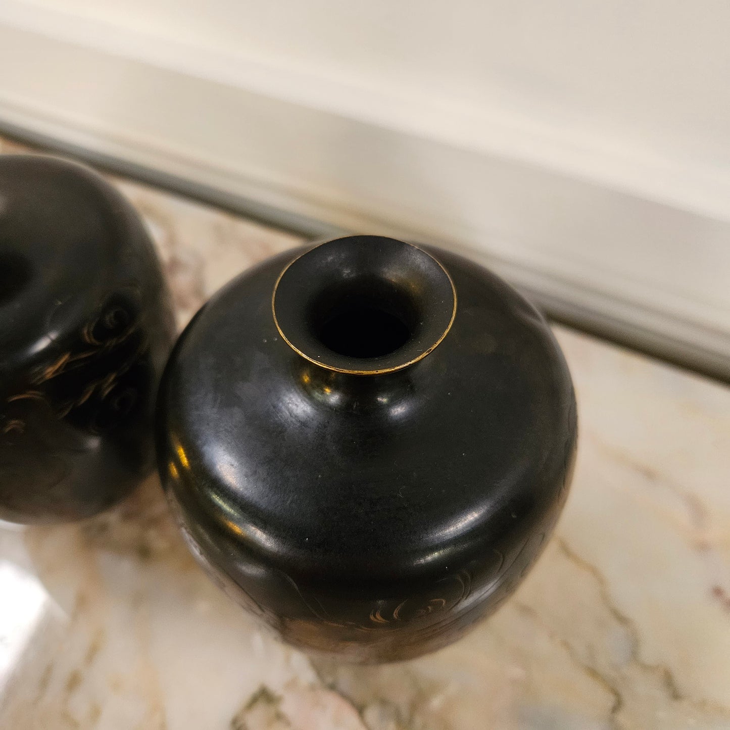 Pair of Antique Japanese Vases