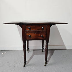 Latest Georgian Work Sewing Table | Antique & Vintage | Moonee Ponds Antiques | Australia Wide Delivery