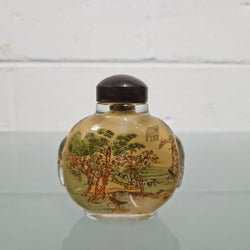 Hand Painted Chinese Snuff Bottle | Antique & Vintage | Moonee Ponds Antiques | Australia Wide Delivery
