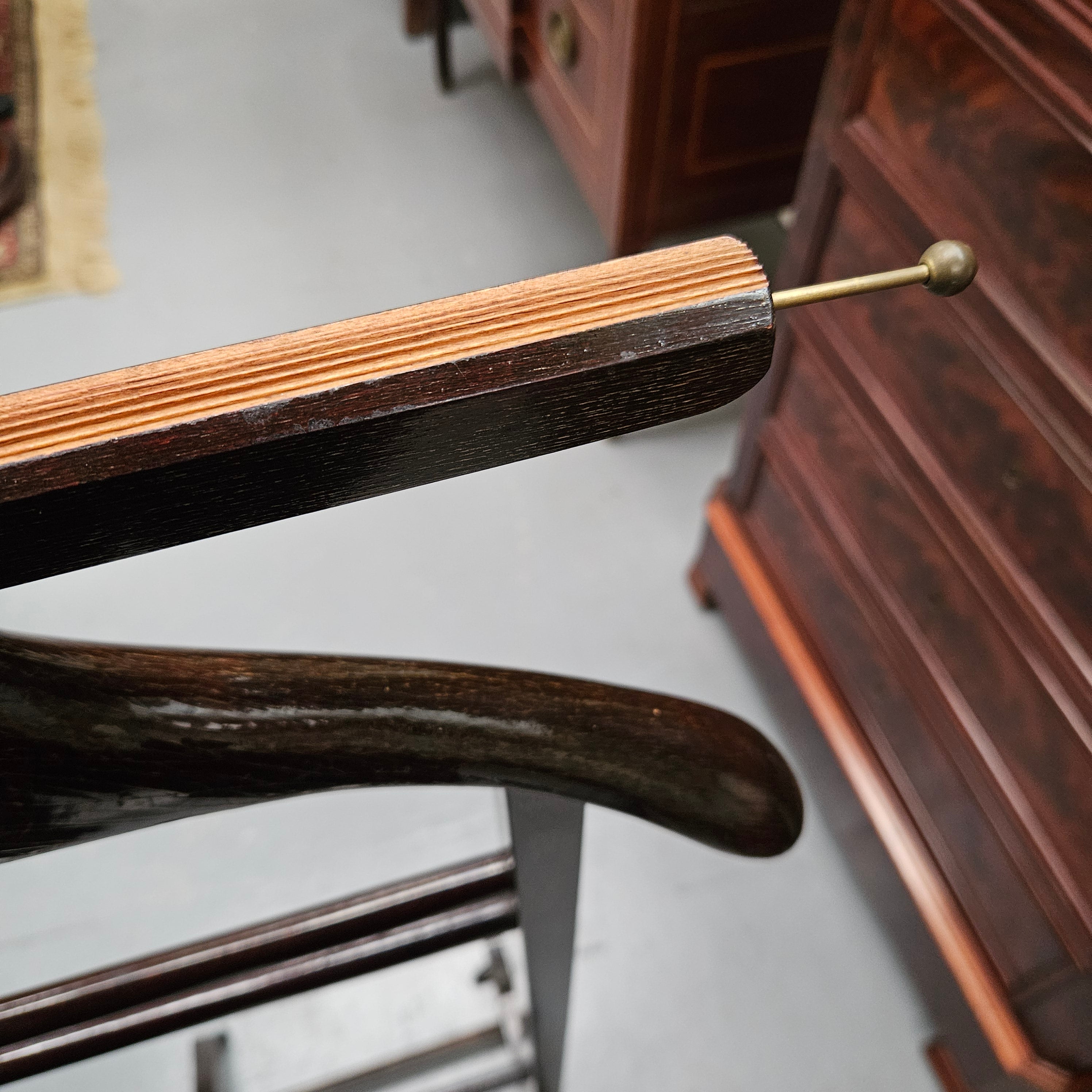 Italian Brevettato Gentlemens Valet Stand | Antique & Vintage | Moonee Ponds Antiques | Australia Wide Delivery