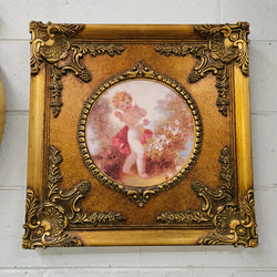 Vintage Framed Cupid Print | Antique & Vintage | Moonee Ponds Antiques | Australia Wide Delivery