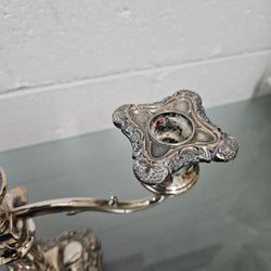 Silver EPNS Candle Holder | Antique & Vintage | Moonee Ponds Antiques | Australia Wide Delivery